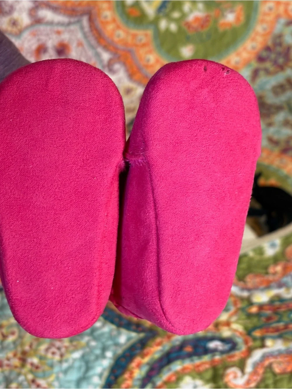 Old Navy Black Espadrille Flats & Child of mine Hot Pink Fringe Moccasins